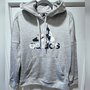 Adidas Logo Hoodie Pullover Sweatshirt